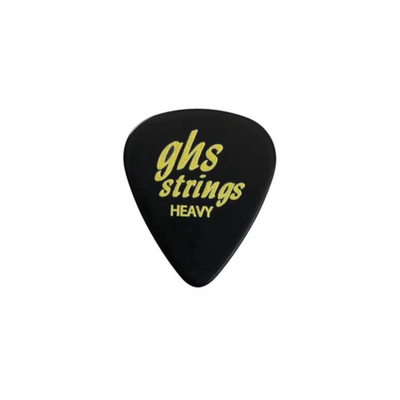 GHS A55 G Style Guitar Picks – Black – Heavy Gauge