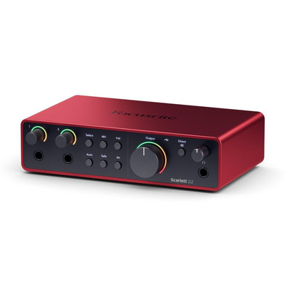 Focusrite Scarlett 2i2 4th Gen Audio Interface