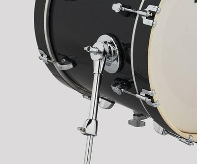 PDP New Yorker 4-Piece Shell Pack 16", Black Onyx Sparkle, Chrome Hardware