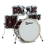 Premier Artist 20" 5pc Fusion Shell Pack, Cherry Red