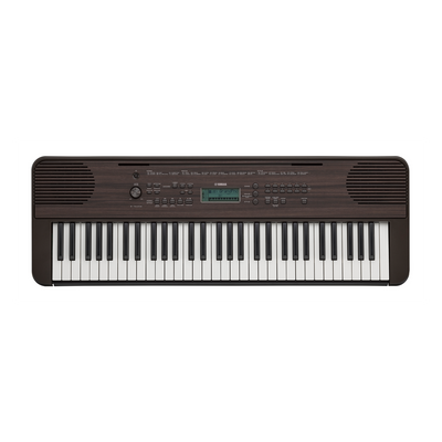 Yamaha PSR-E360DW 61-Key Portable Keyboard (Dark Walnut)