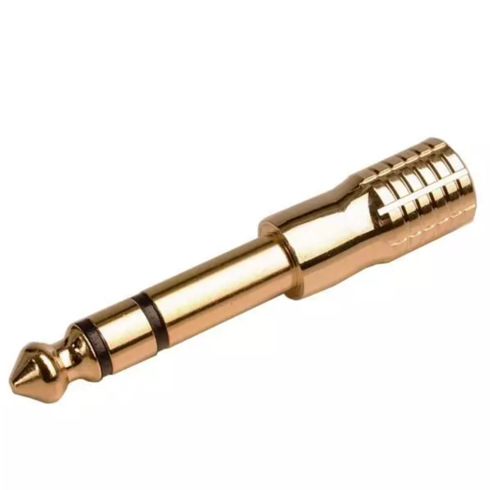 Solid Link Adapter – Headphone Adapter 3.5 mm Jack Stereo / 6.3 mm Jack Stereo