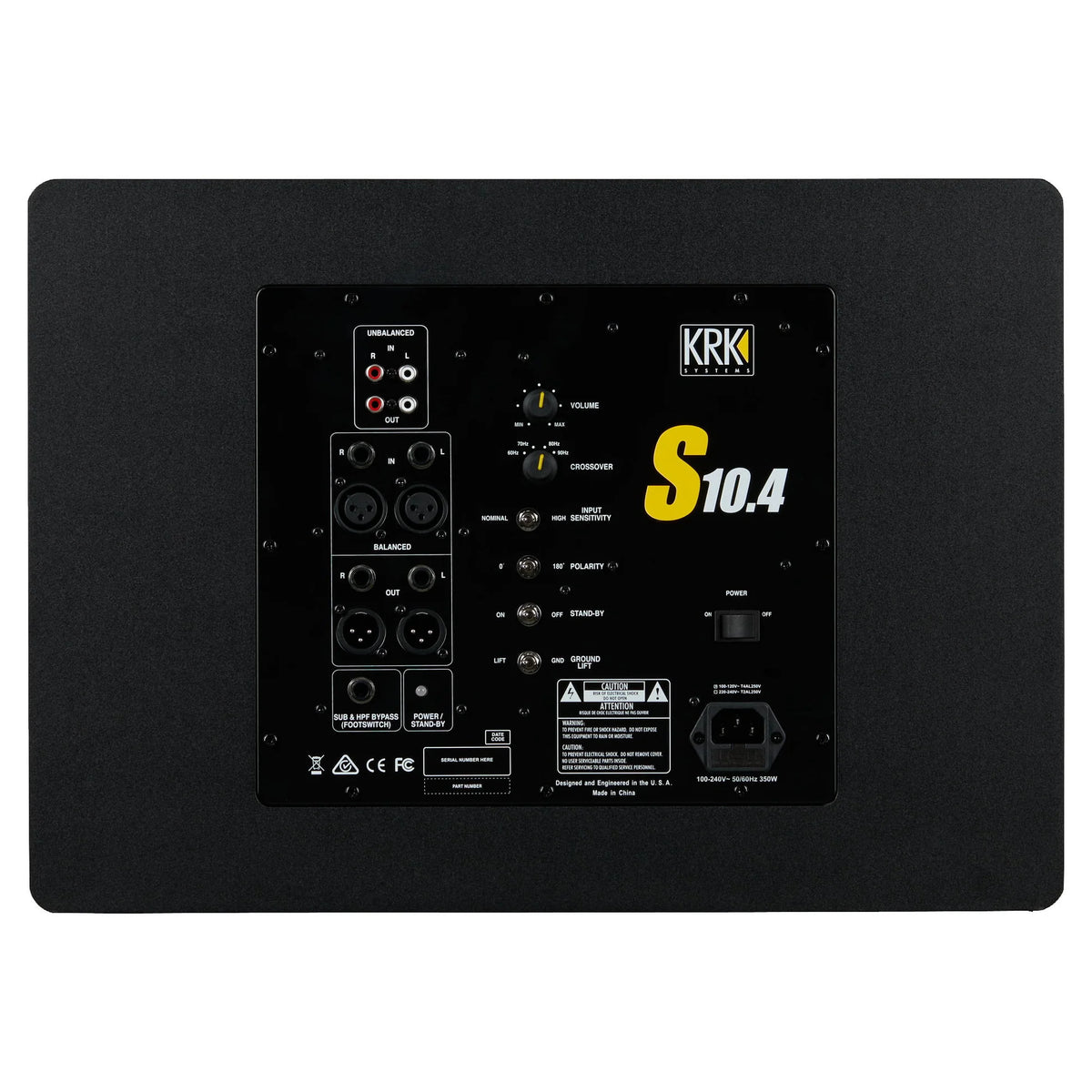 KRK Studio Subwoofer S10.4