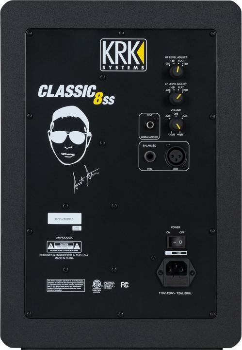 KRK Classic 8 G3 Scott Storch Edition Studio Monitor (SINGLE)