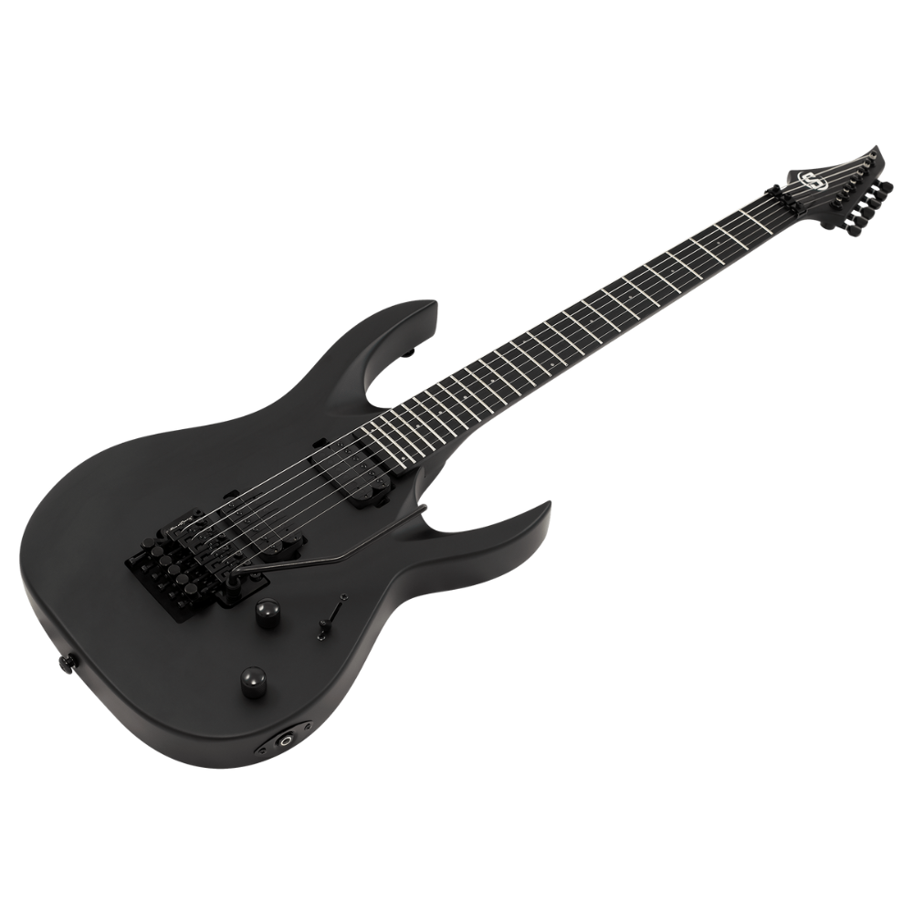S by Solar AB4.6FRC Electric Guitar – Carbon Black Matte