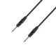 Adam Hall Cables 4 STAR IPP 0300 - Instrument Cable, Rean® Jack TS 6.3 mm Jack Mono to 6.3 mm Jack Mono, 3 m