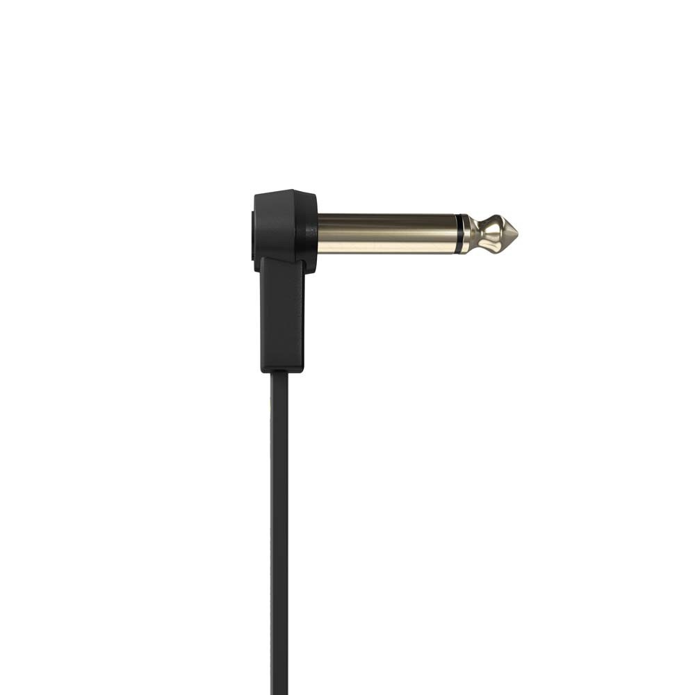 Adam Hall Cables 4 STAR IRR 0015 FLM - Pedalboard Patch Cable, Adam Hall® Angled Jack TS, 0.15 m