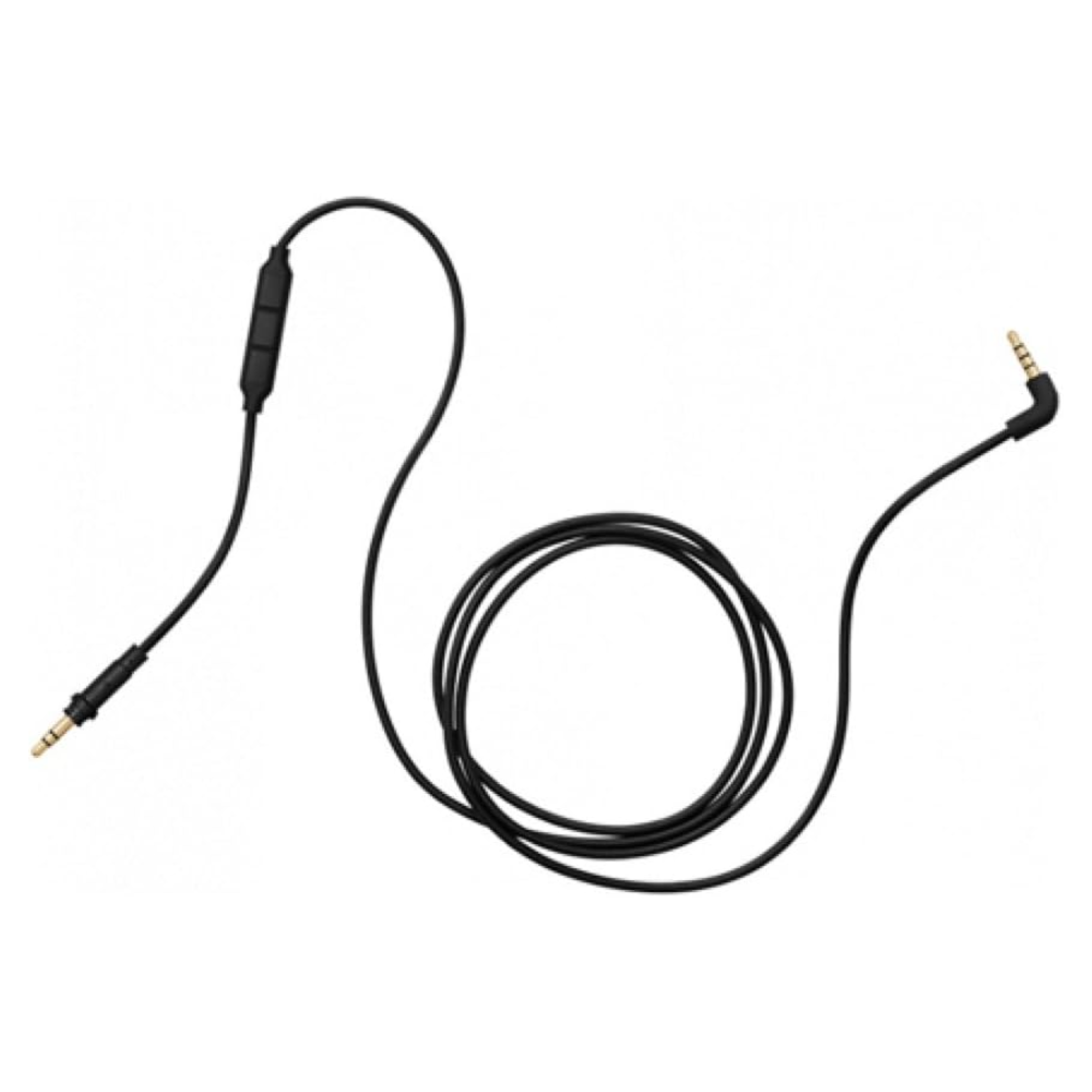 AIAIAI TMA-2 C06 Straight Cable with 3-Button Mic for Apple Devices, Black, 1.2 m