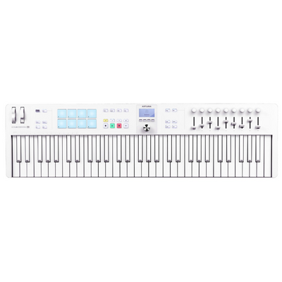 Arturia KeyLab Essential 61 MK3, Alpine White