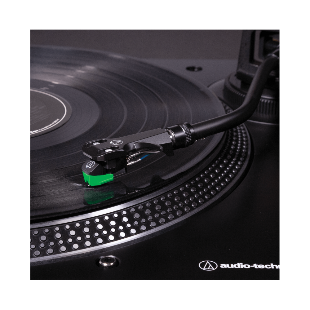 Audio-Technica AT-LP120XBT Direct-Drive Turntable (Analog, Wireless & USB), Black