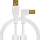 Chroma Cable USB-A to USB-B Right-Angled, White