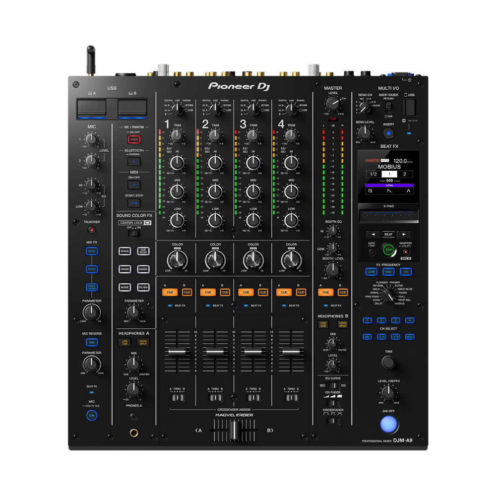 Pioneer DJ DJM-A9 4-Channel High-End Digital Club Mixer