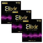 Elixir Strings Acoustic Phosphor Bronze Attune Light