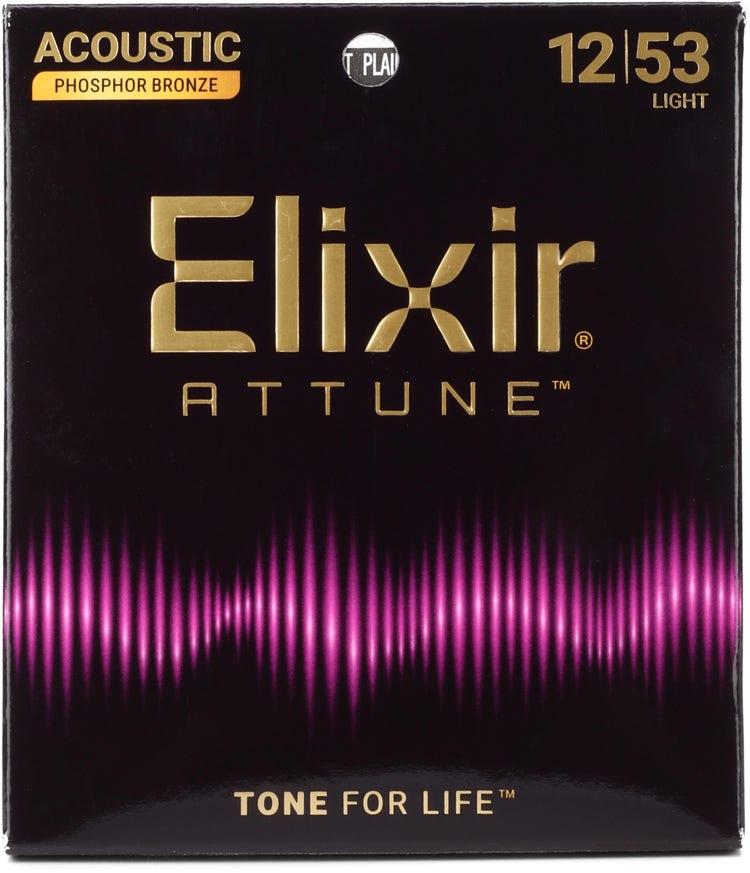 Elixir Strings Acoustic Phosphor Bronze Attune Light