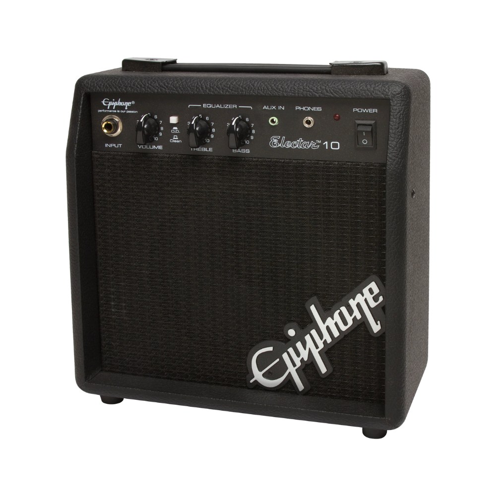 Epiphone Les Paul Electric Guitar Player Pack, 220V, Ebony