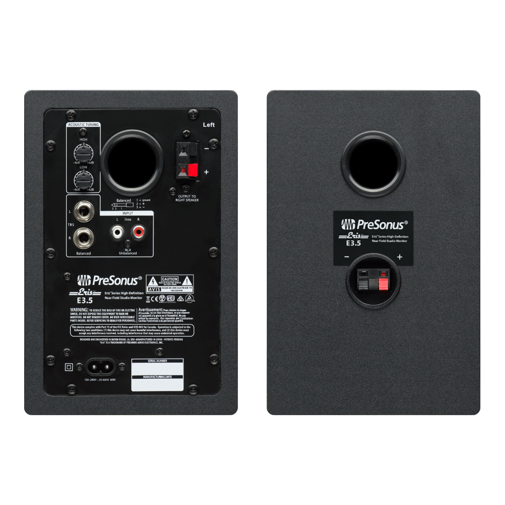 PreSonus Eris E3.5 3.5-inch Studio Monitors