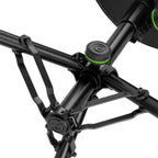 Gravity FD SEAT 1 Round Musicians Stool, Foldable, Adjustable Height