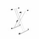 Gravity KSX 2 W Keyboard Stand X-Form, Double, White