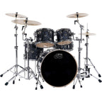 DW Performance Series Black Diamond Finish 5pcs. Shell Drum Set