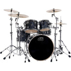 DW Performance Series Black Diamond Finish 5pcs. Shell Drum Set