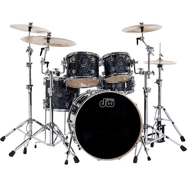 DW Performance Series Black Diamond Finish 5pcs. Shell Drum Set