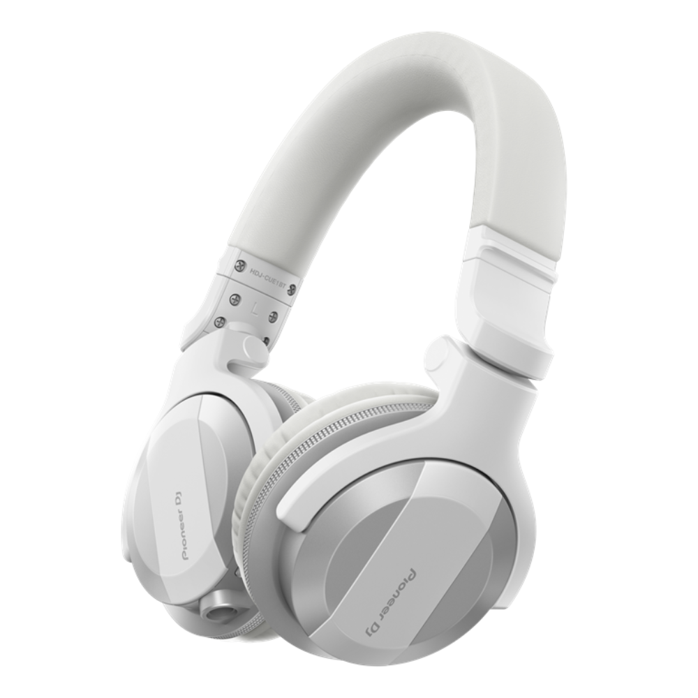 Pioneer DJ HDJ-CUE1 Bluetooth DJ Headphones, White
