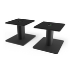 Kanto Audio SP6HD Desktop Speaker Stands for Med/Large Bookshelf Speakers & Mid-Size/Full-Size 4”-7” Studio Monitors, Black (Sold in Pairs)