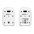 Kanto Audio UKI 100W Desktop Speakers with Bluetooth, USB-C, Headphone out, Chalk (Matte White), Sold in Pairs