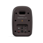 Kanto Audio UKI 100W Desktop Speakers with Bluetooth, USB-C, Headphone out, Pumice (Speckled Brown), Sold in Pairs