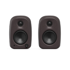 Kanto Audio UKI 100W Desktop Speakers with Bluetooth, USB-C, Headphone out, Pumice (Speckled Brown), Sold in Pairs