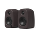Kanto Audio UKI 100W Desktop Speakers with Bluetooth, USB-C, Headphone out, Pumice (Speckled Brown), Sold in Pairs