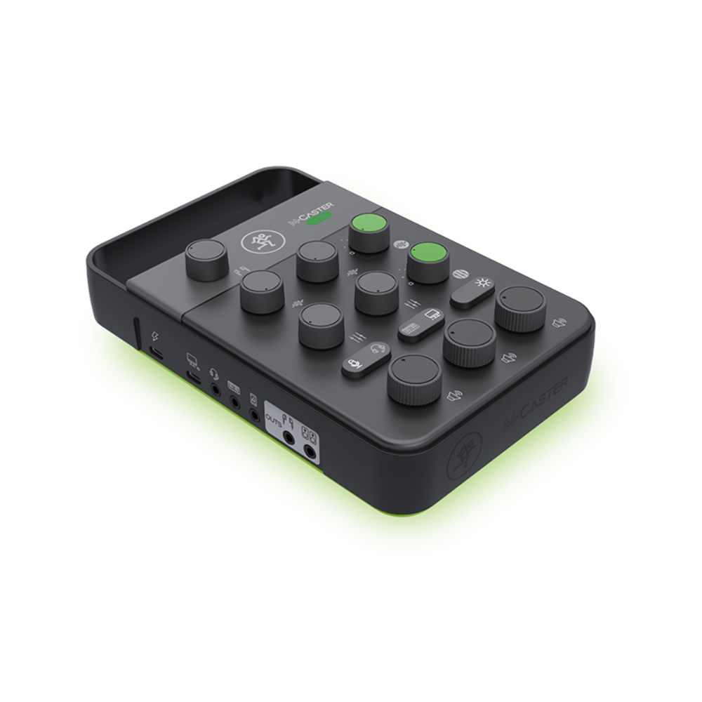 Mackie M-Caster Live Streaming Mixer, Black