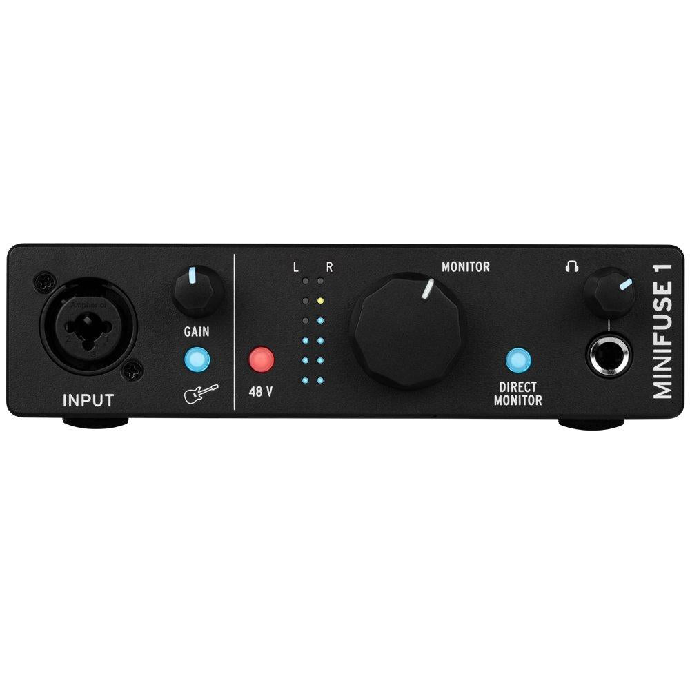 Arturia MiniFuse 1 Audio Interface, Black