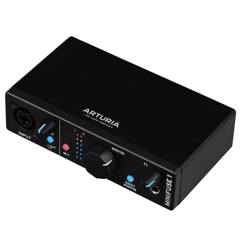 Arturia MiniFuse 1 Audio Interface, Black