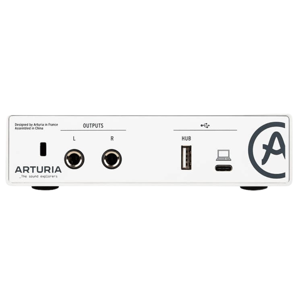 Arturia MiniFuse 1 Audio Interface, White