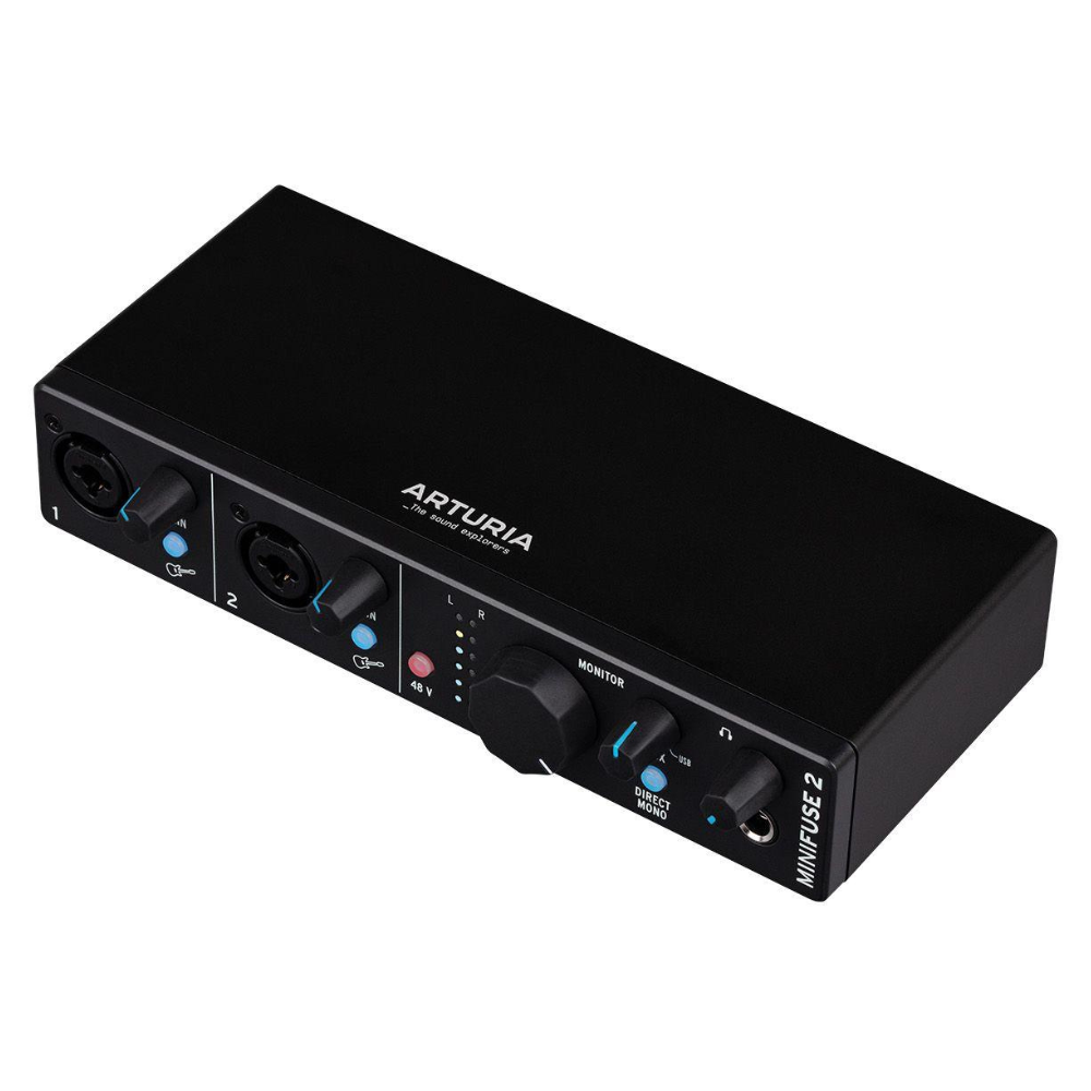 Arturia MiniFuse 2 Audio Interface, Black
