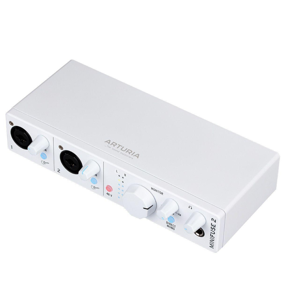 Arturia MiniFuse 2 Audio Interface, White