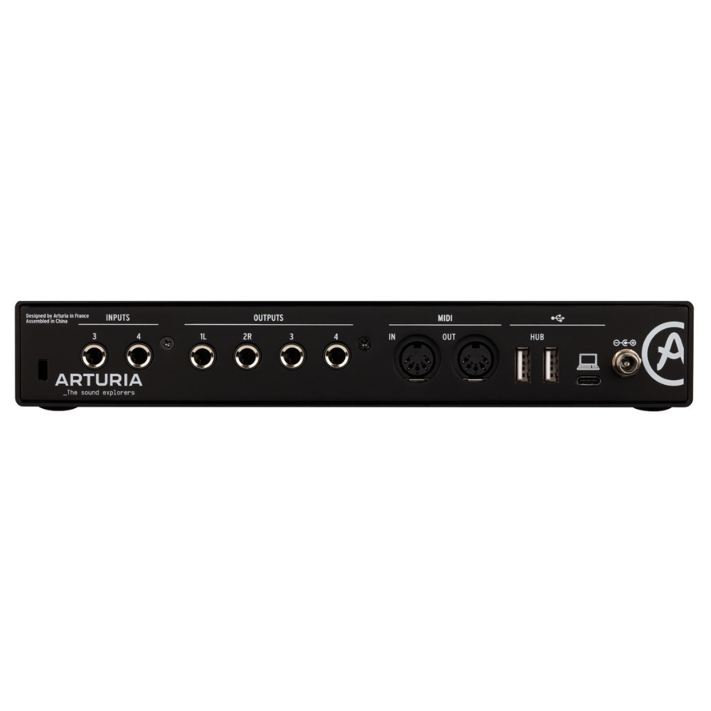 Arturia MiniFuse 4 Audio Interface, Black