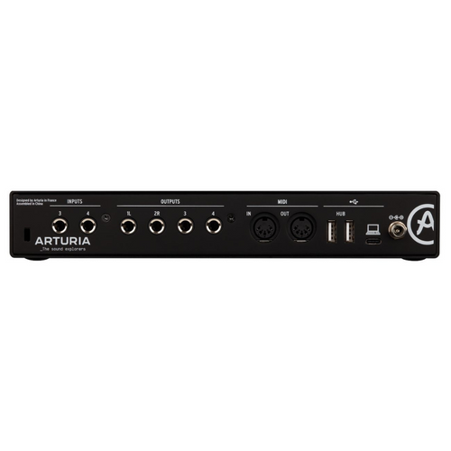 Arturia MiniFuse 4 Audio Interface, Black