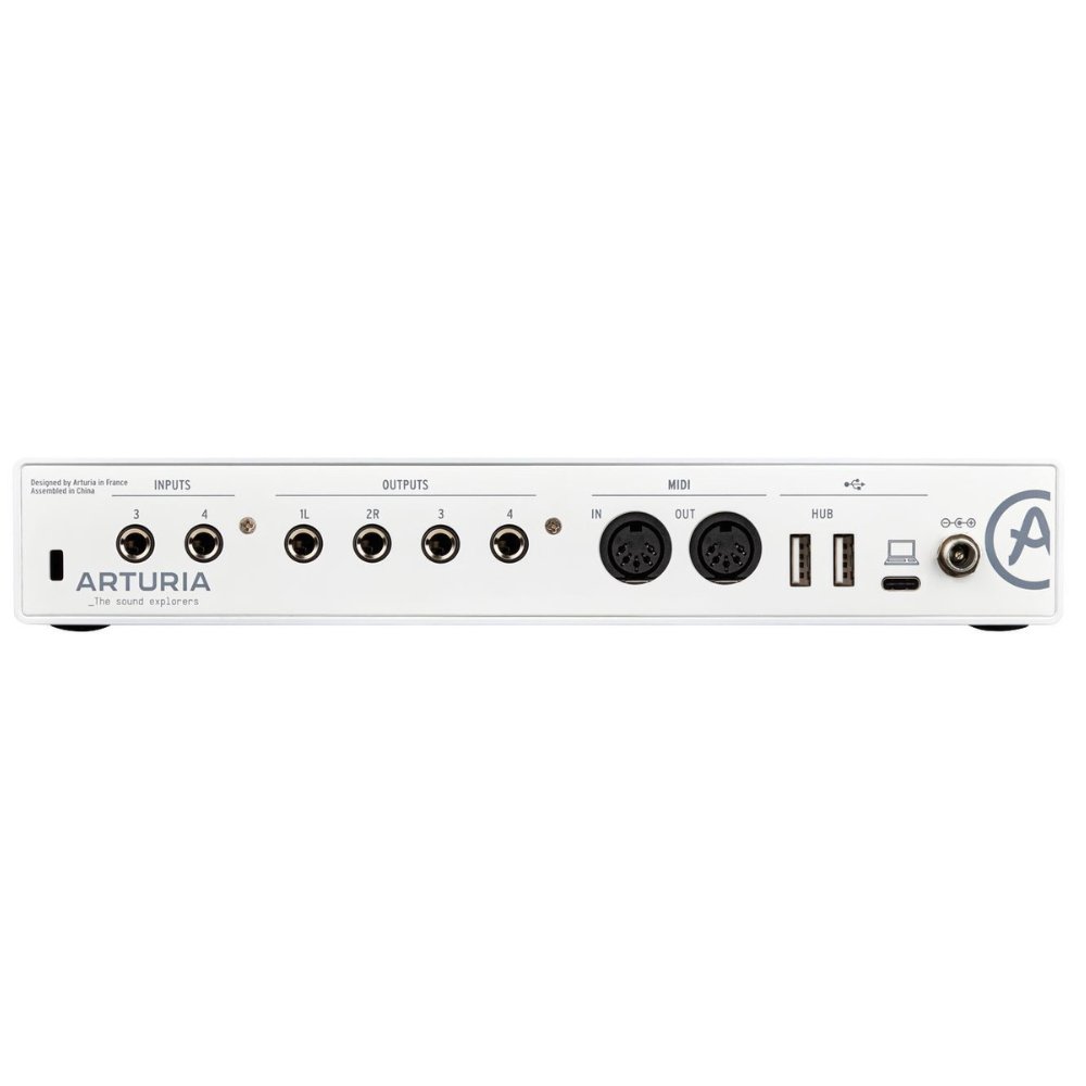 Arturia MiniFuse 4 Audio Interface, White