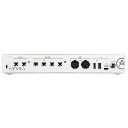 Arturia MiniFuse 4 Audio Interface, White