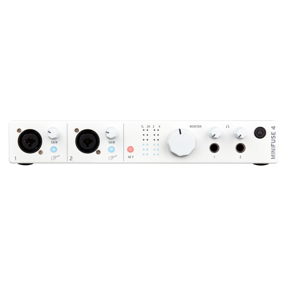 Arturia MiniFuse 4 Audio Interface, White