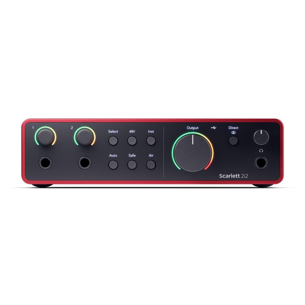 Focusrite Scarlett 2i2 4th Gen Audio Interface