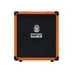 Orange Crush Bass 25 – 25W Bass Combo Amp with Parametric EQ, Tuner, CabSim Headphone Output & Aux Input