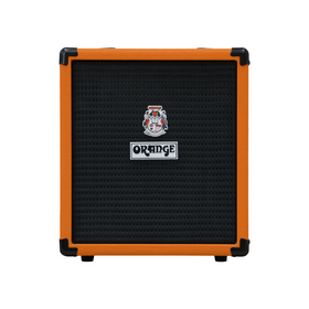 Orange Crush Bass 25 – 25W Bass Combo Amp with Parametric EQ, Tuner, CabSim Headphone Output & Aux Input
