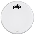 PDP 22" White Coated Logo Bass Drum Head