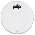 PDP 22" White Coated Logo Bass Drum Head