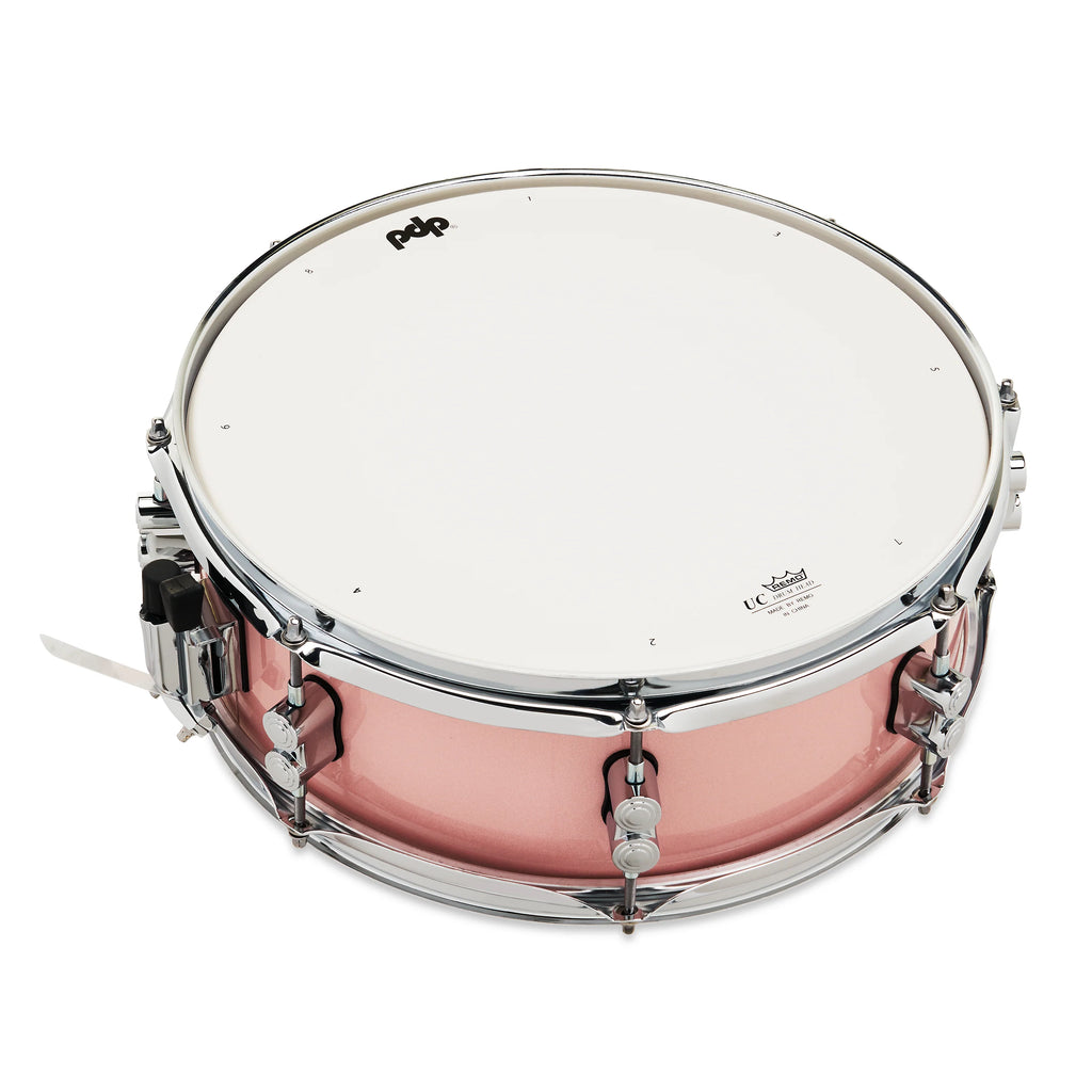 PDP New Yorker Snare 5x14", Pale Rose Sparkle