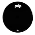 PDP 22" Black Smooth Logo Bass Drum Head