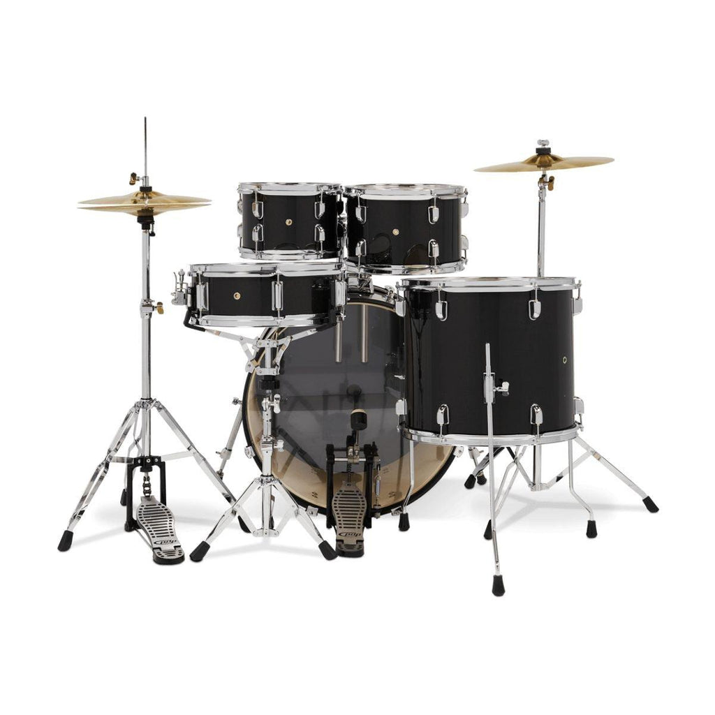PDP CENTERstage 5-Piece Complete Drum Kit 22", Iridescent Black Sparkle (Hardware, Cymbals & Throne)
